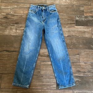 Lee high rise baggy jeans